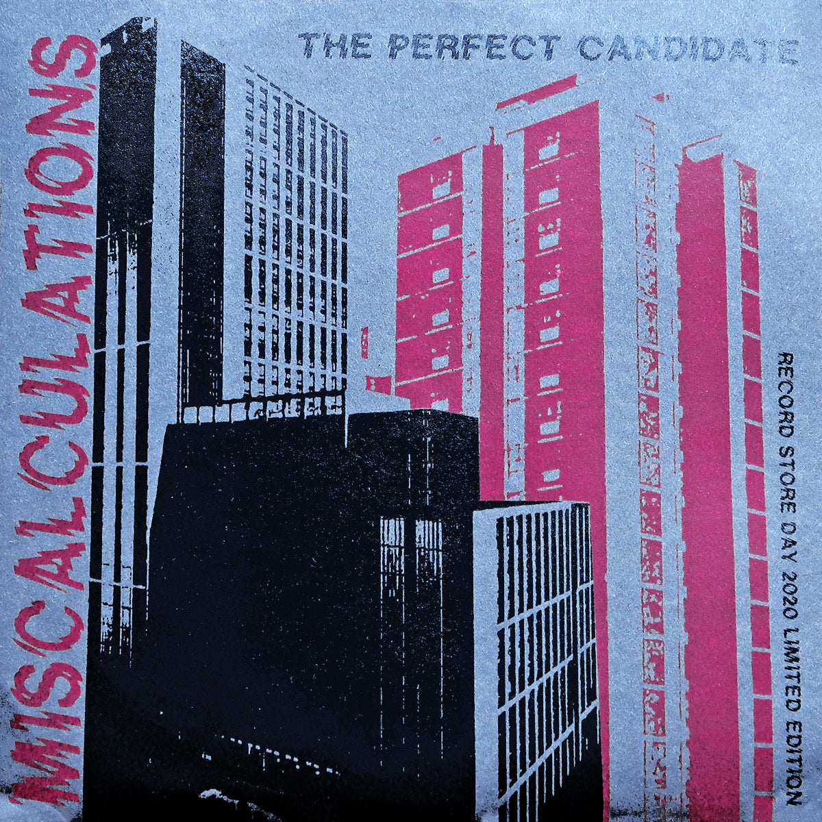Miscalculations- The Perfect Candidate LP ~RAREST RECORD STORE DAY COVER LTD TO 25 COPIES!