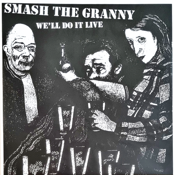 Smash The Granny- We'll Do It Live LP ~EX ZODIAC KILLERS / RARE TRANSLUSCENT ACETATE CVR LTD TO 50!