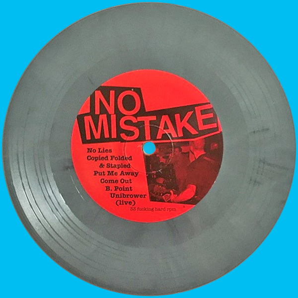 Back Off / No Mistake- Split 7" ~W/ MIKE BULLSHIT OF GO! + GREY WAX LTD 100!