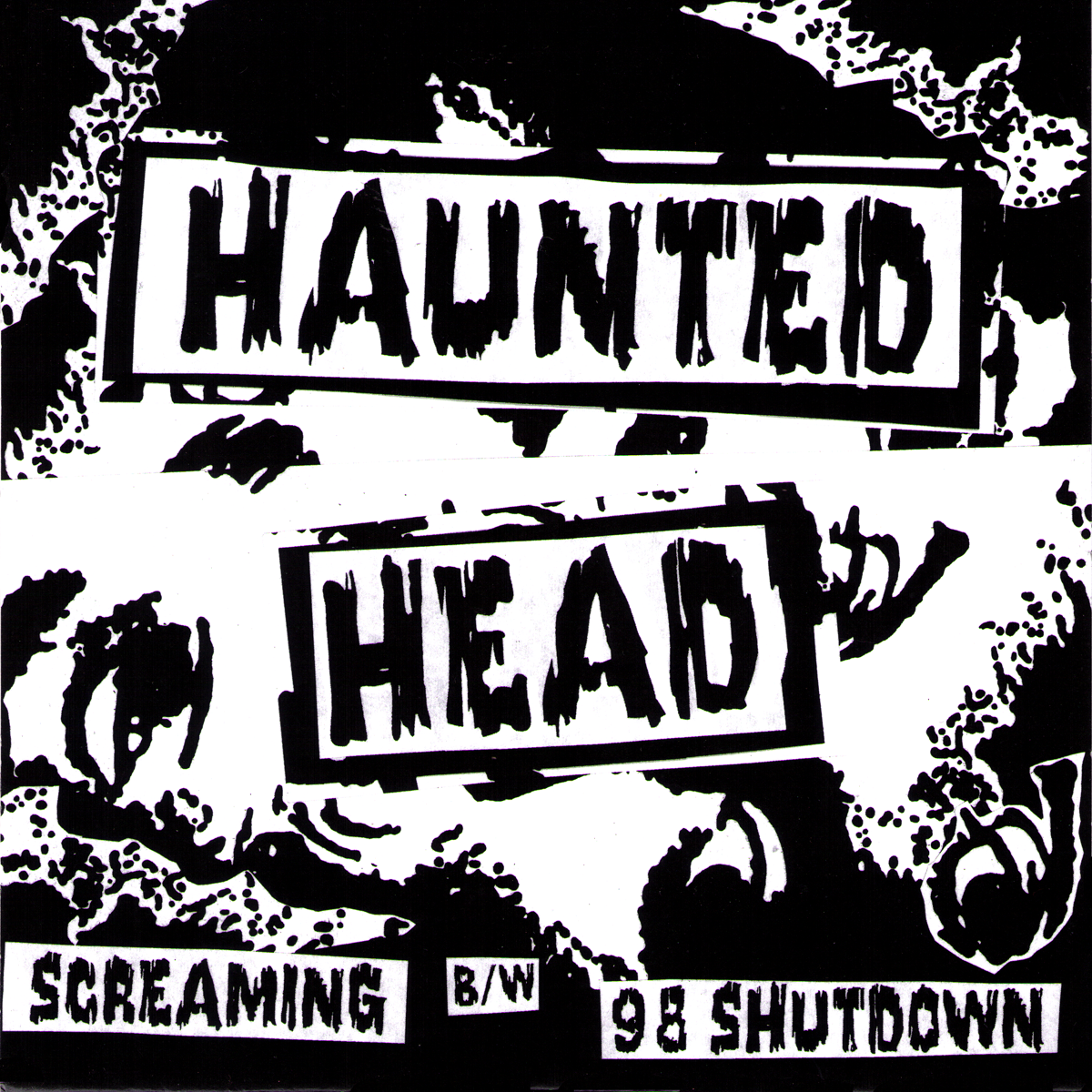 Haunted Head- Screaming 7” ~RAREST COVER LIMITED TO 50 NUMBERED COPIES!