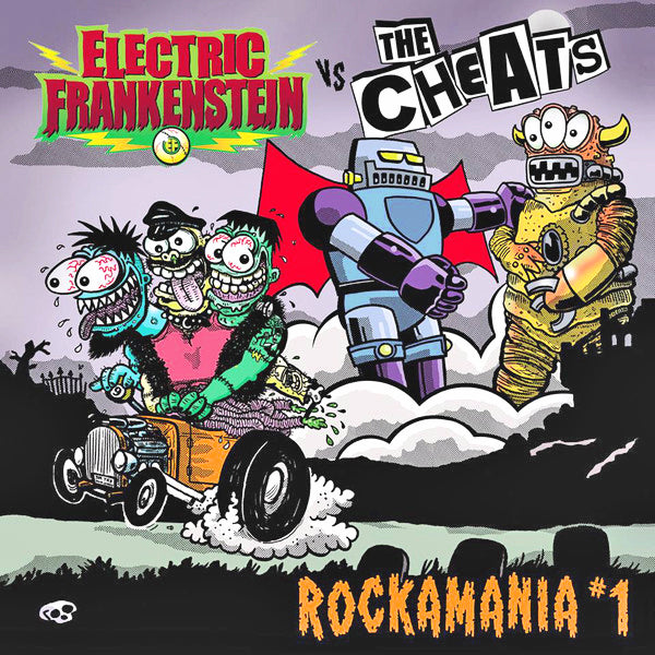 Electric Frankenstein / The Cheats- Split LP ~KILLER!