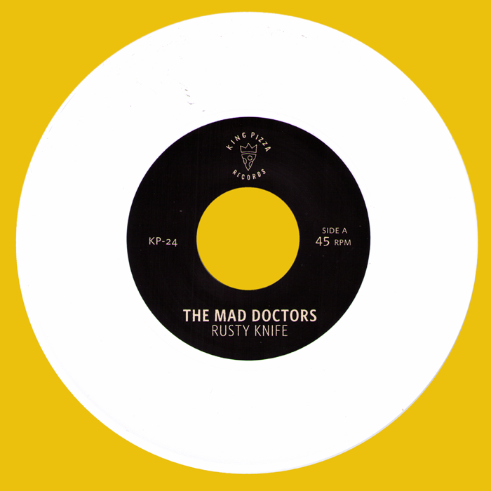 Mad Doctors / Sun Voyager- Split 7” ~RARE WHITE WAX LTD 250!