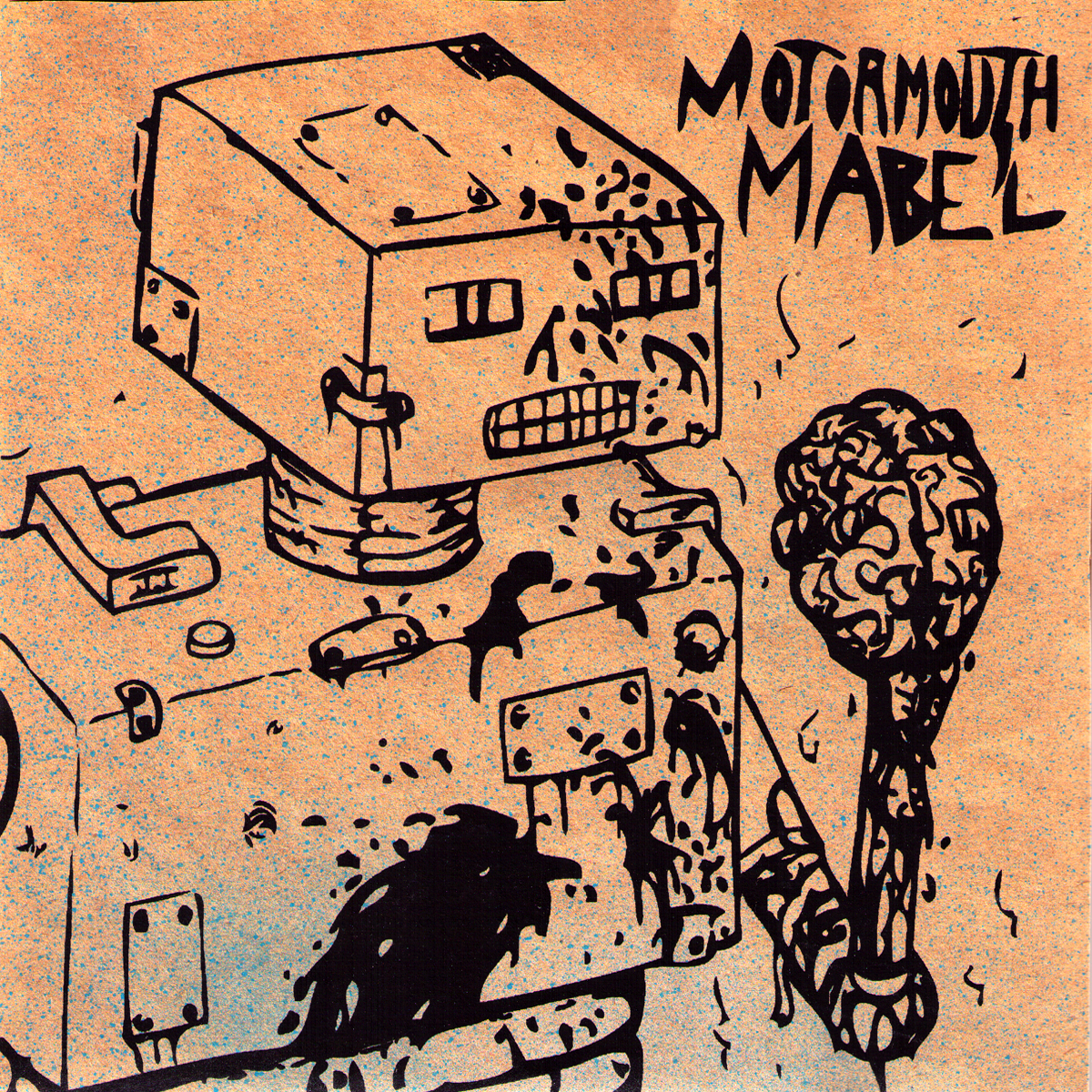 Motormouth Mabel- S/T 7"' ~150 COPIES PRESSED!