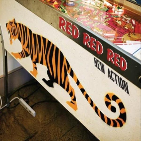 Red Red Red- New Action LP ~EX PIRANHAS! - Big Neck - Dead Beat Records