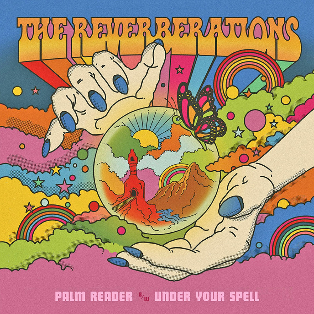 Reverberations- Palm Reader 7” ~CHOCOLATE WATCHBAND!