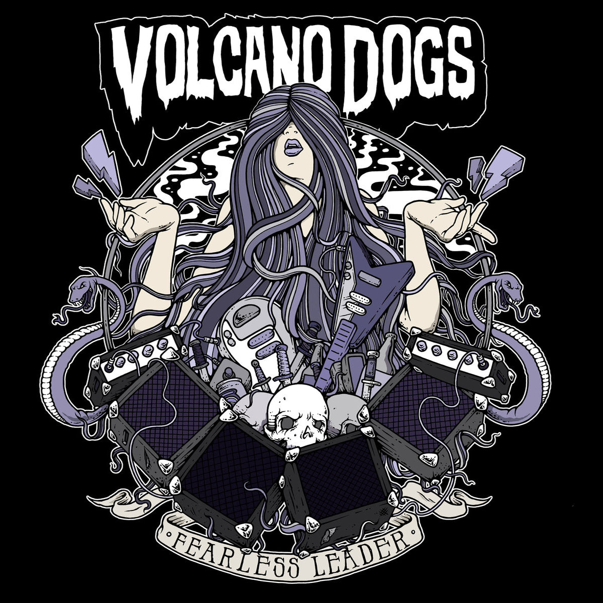 Volcano Dogs- Fearless Leader LP ~HELLACOPTERS!