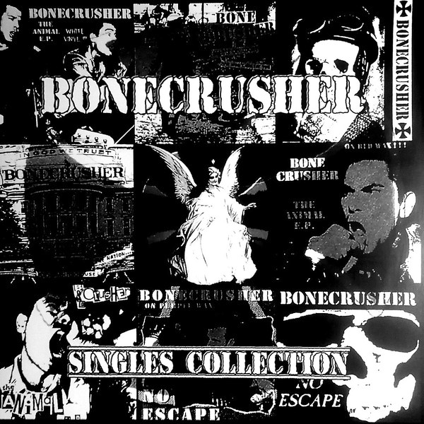Bonecrusher- Singles Collection LP ~REISSUE / RARE OXBLOOD COLORED WAX!