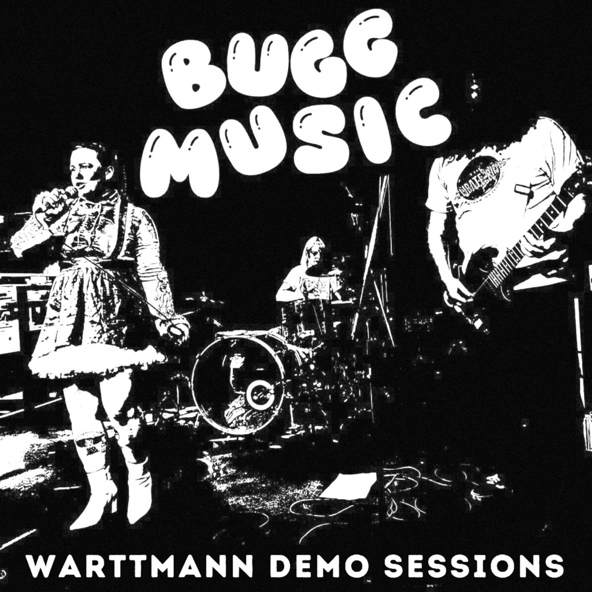 Bugg Music- Warttmann Demo Sessions 7" ~RARE LTD TO 50 PRESSED ON CLEAR WAX!