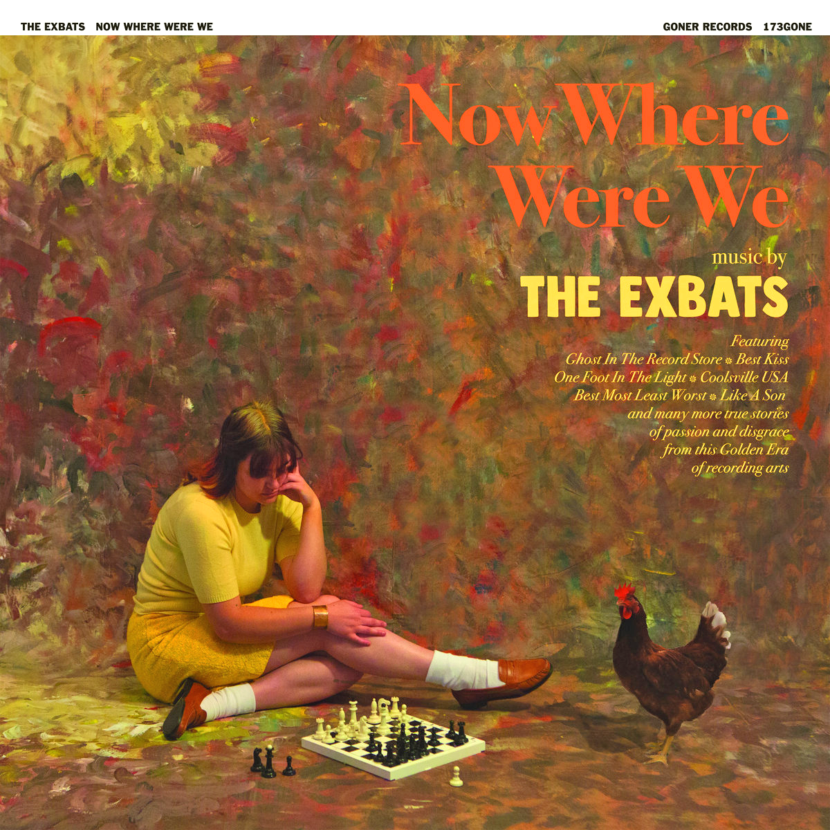 Exbats- Now Where Were We LP ~RARE GOLD WAX!