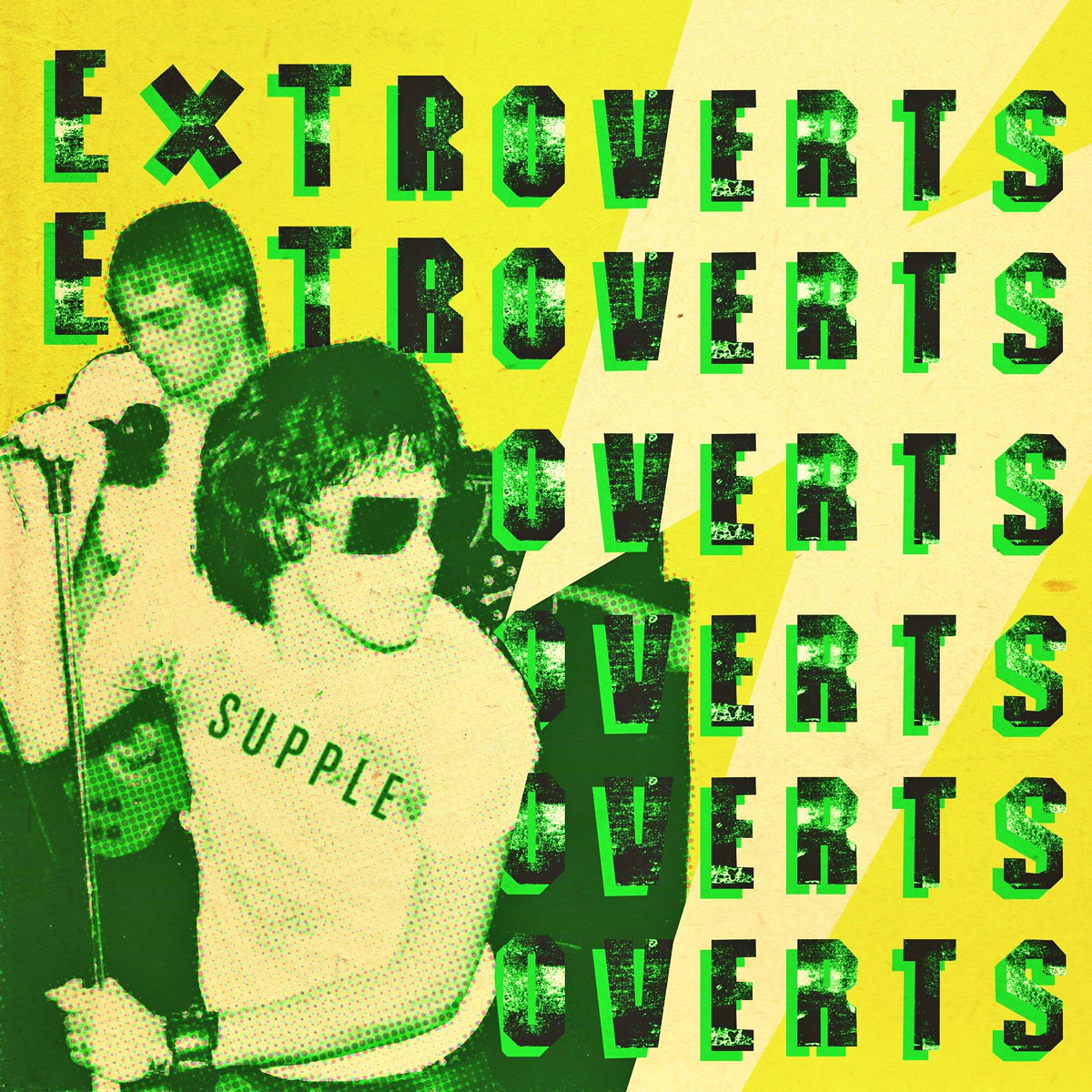 Extroverts- Supple LP ~RARE CANADIAN PUNK FROM 1979!