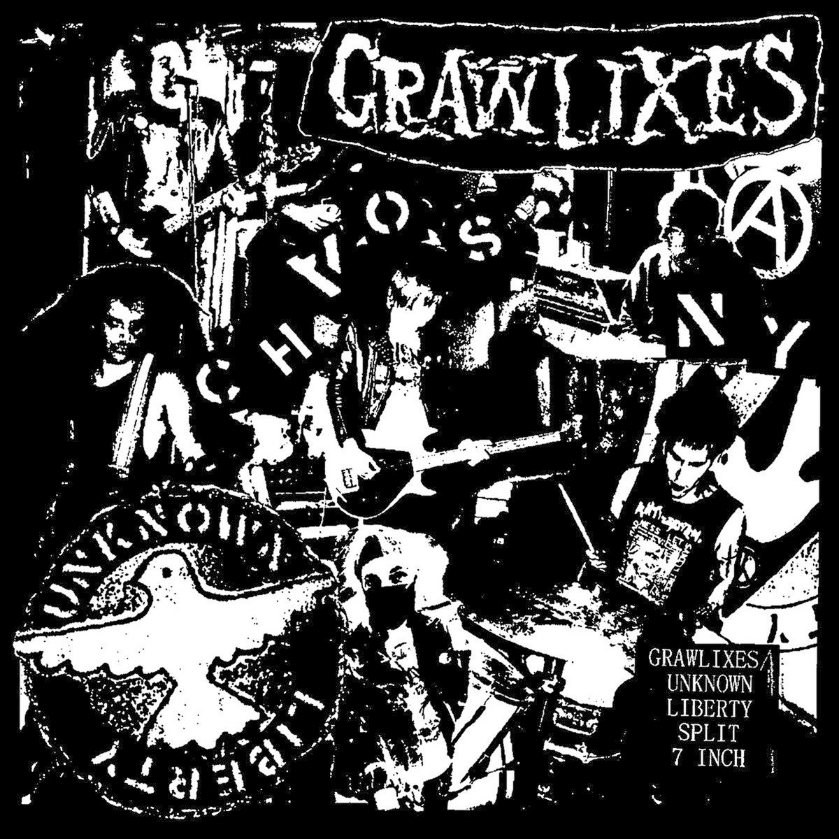 Grawlixes / Unknown Liberty- Split 7" ~DISORDER / EX NEUTRON RATS!