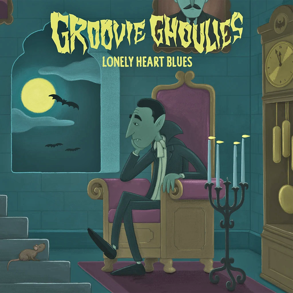 Groovie Ghoulies- Lonely Heart Blues 7" ~RARE PURPLE MARBLE WAX!