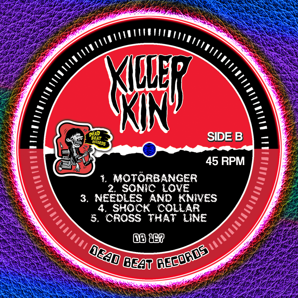 Killer Kin- S/T LP ~KILLER / BLACK WAX!