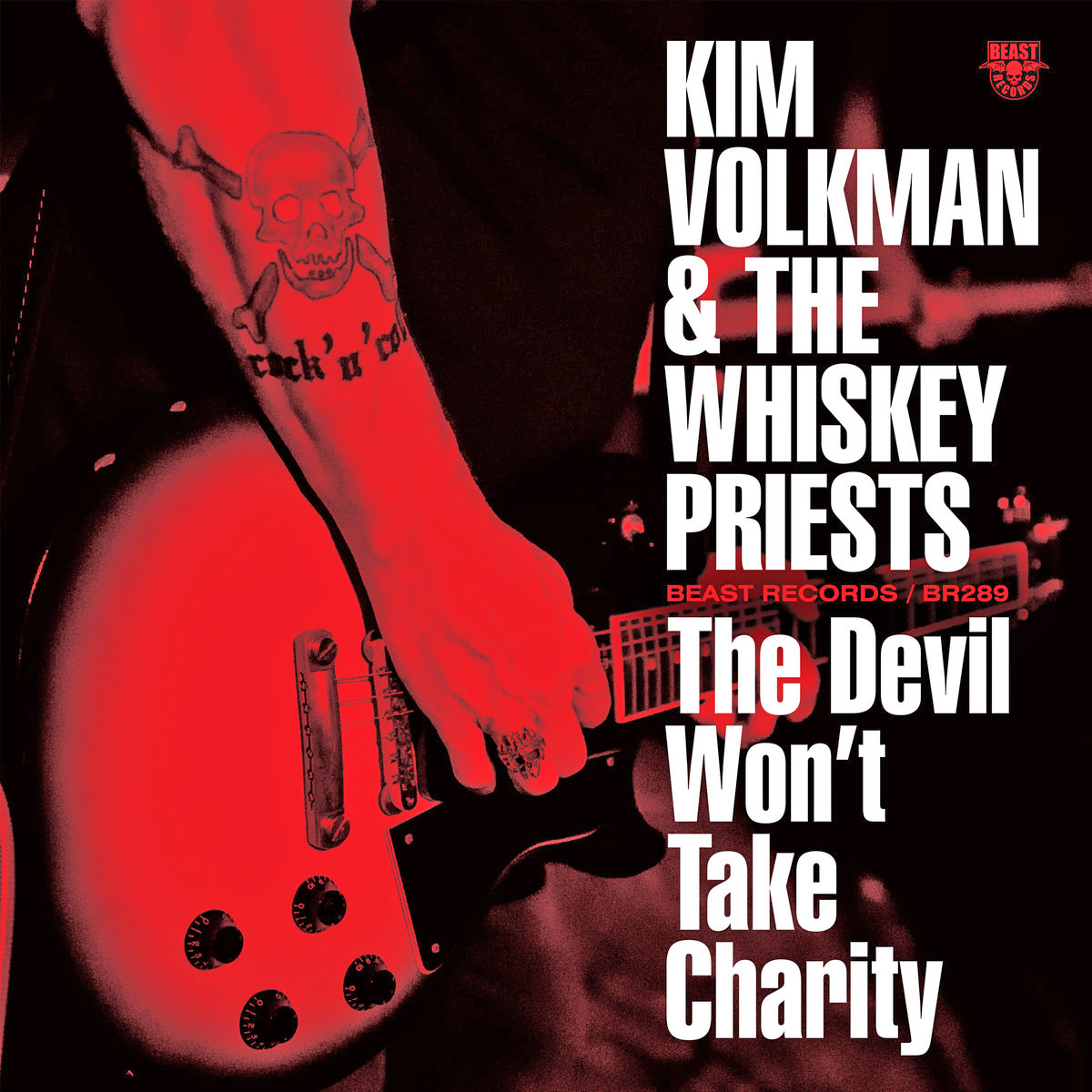Kim Volkman & The Whiskey Priests -Devil Won't Take Charity LP ~EX X!