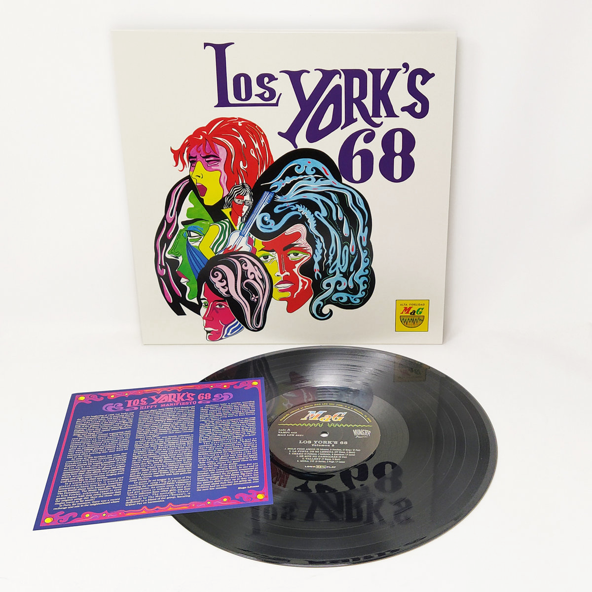 Los York's – 68 LP ~REISSUE!