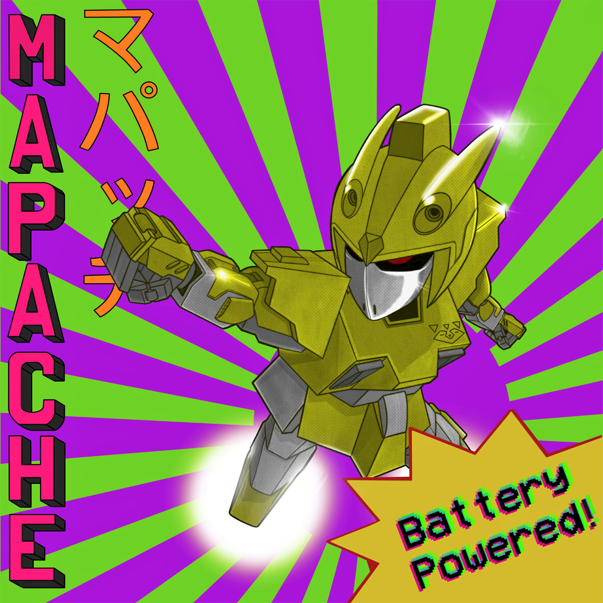 Mapache- Battery Powered LP ~EX GAGGERS / TEN-O-SEVENS!