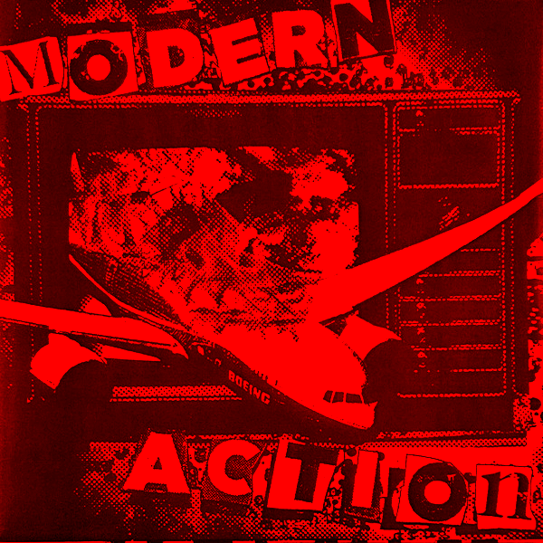 Modern Action- S/T 7" ~REISSUE :  RARE CLEAR WAX / EX BRIEFS!