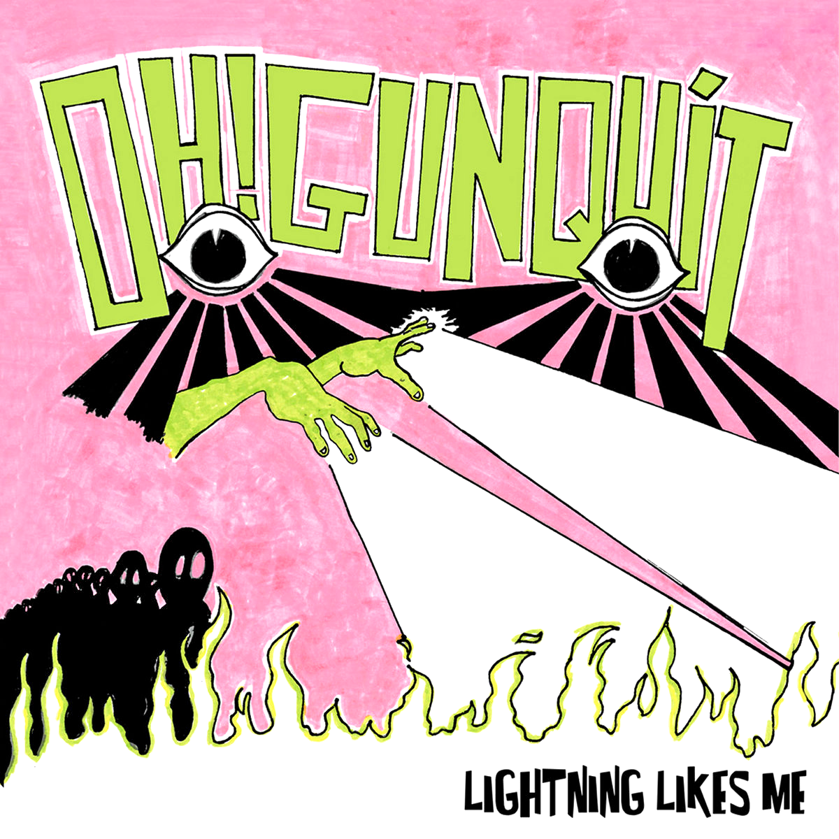 Oh! Gunquit - Lightning Likes Me LP ~THEE HEADCOATEES!