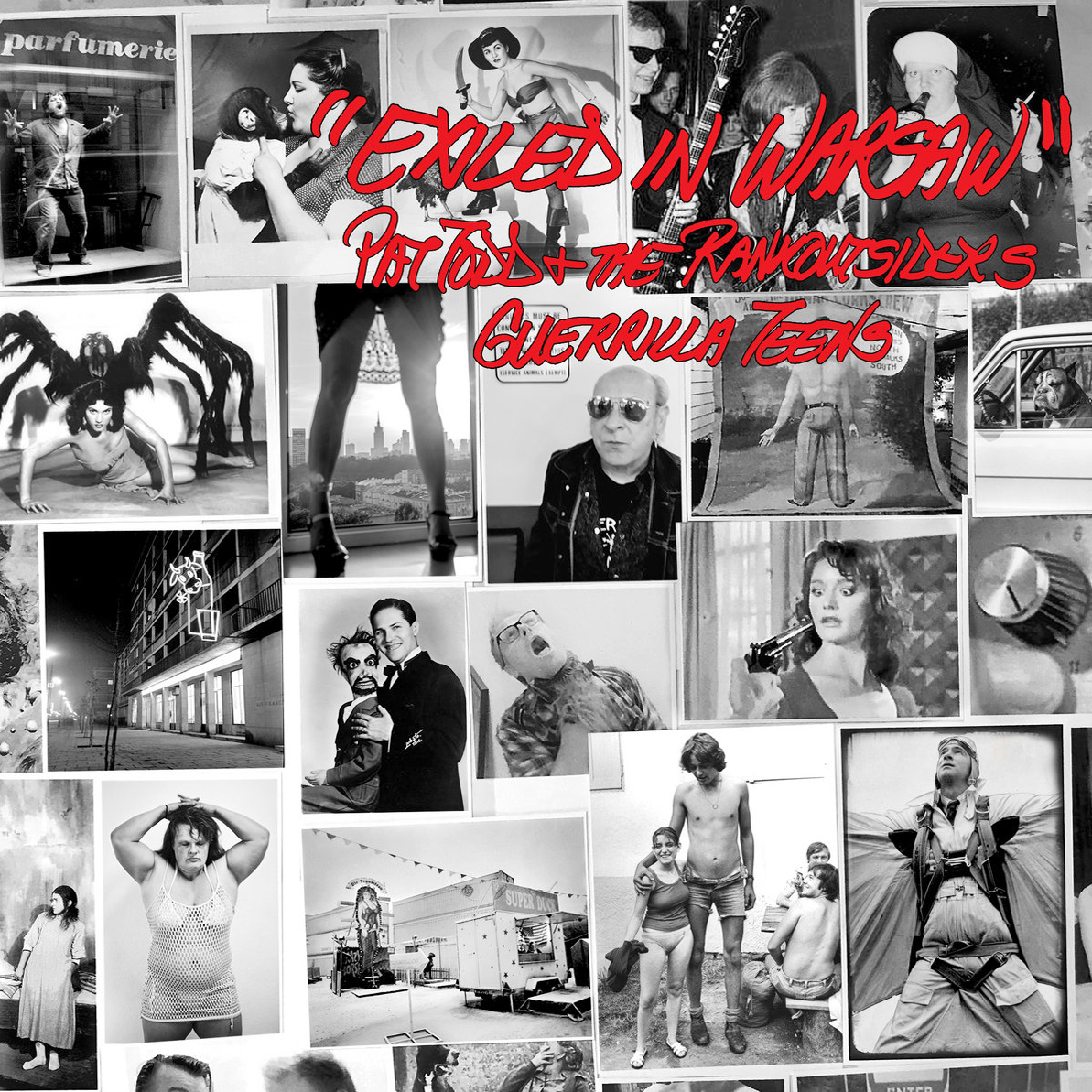 Pat Todd & The Rankoutsiders / Guerrilla Teens- Split 7"