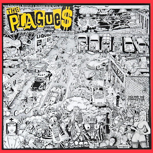 Plagues- High Crimes And Cheap Lines LP ~RARE OPAQUE CANDIED TOFFEE COLORED WAX / SMUT PEDDLERS!