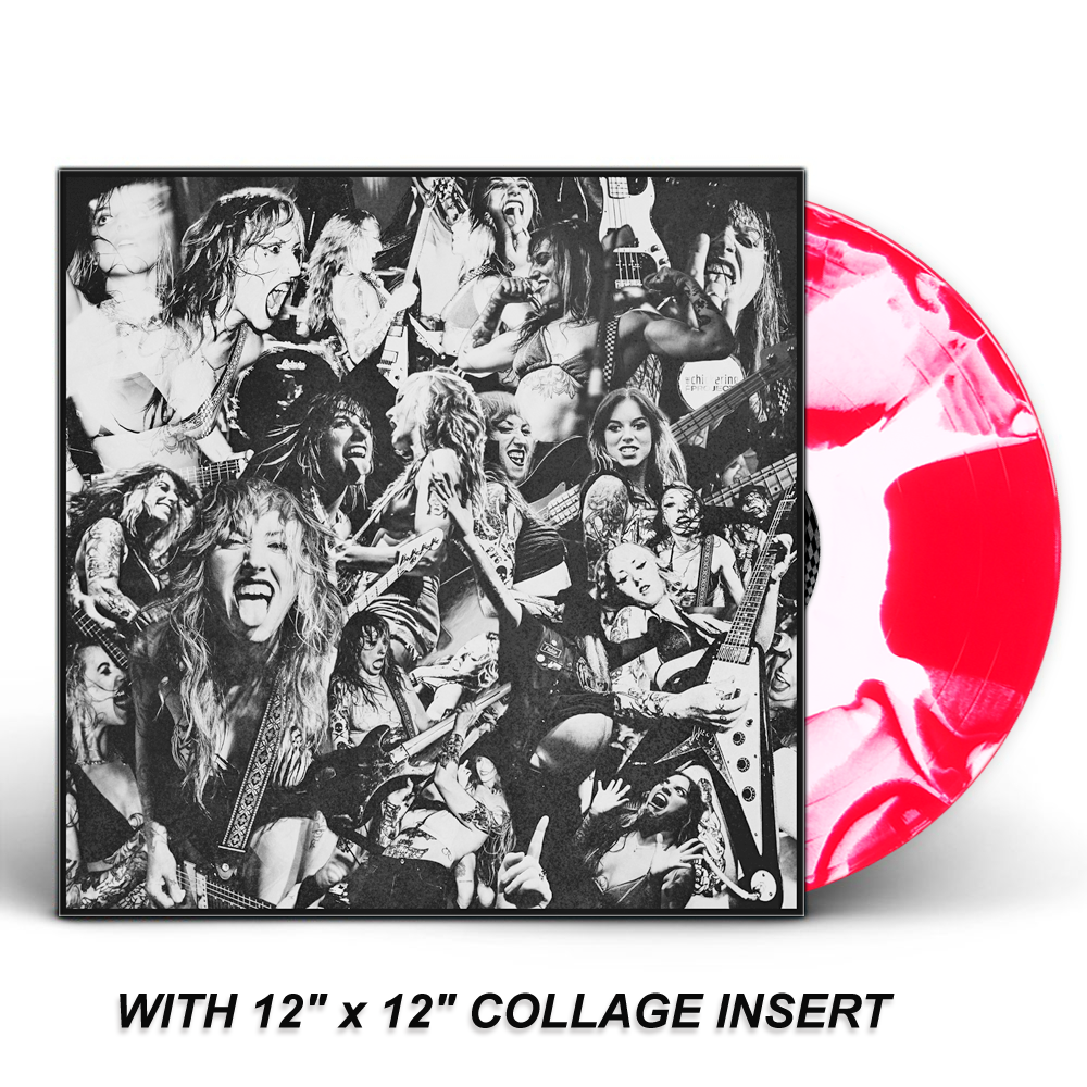 The Rumours- Kill Or Be Killed LP ~RARE RED + WHITE SMASH WAX LTD TO 100 COPIES: 2ND PRESS W/ RED BAND NAME ON COVER!