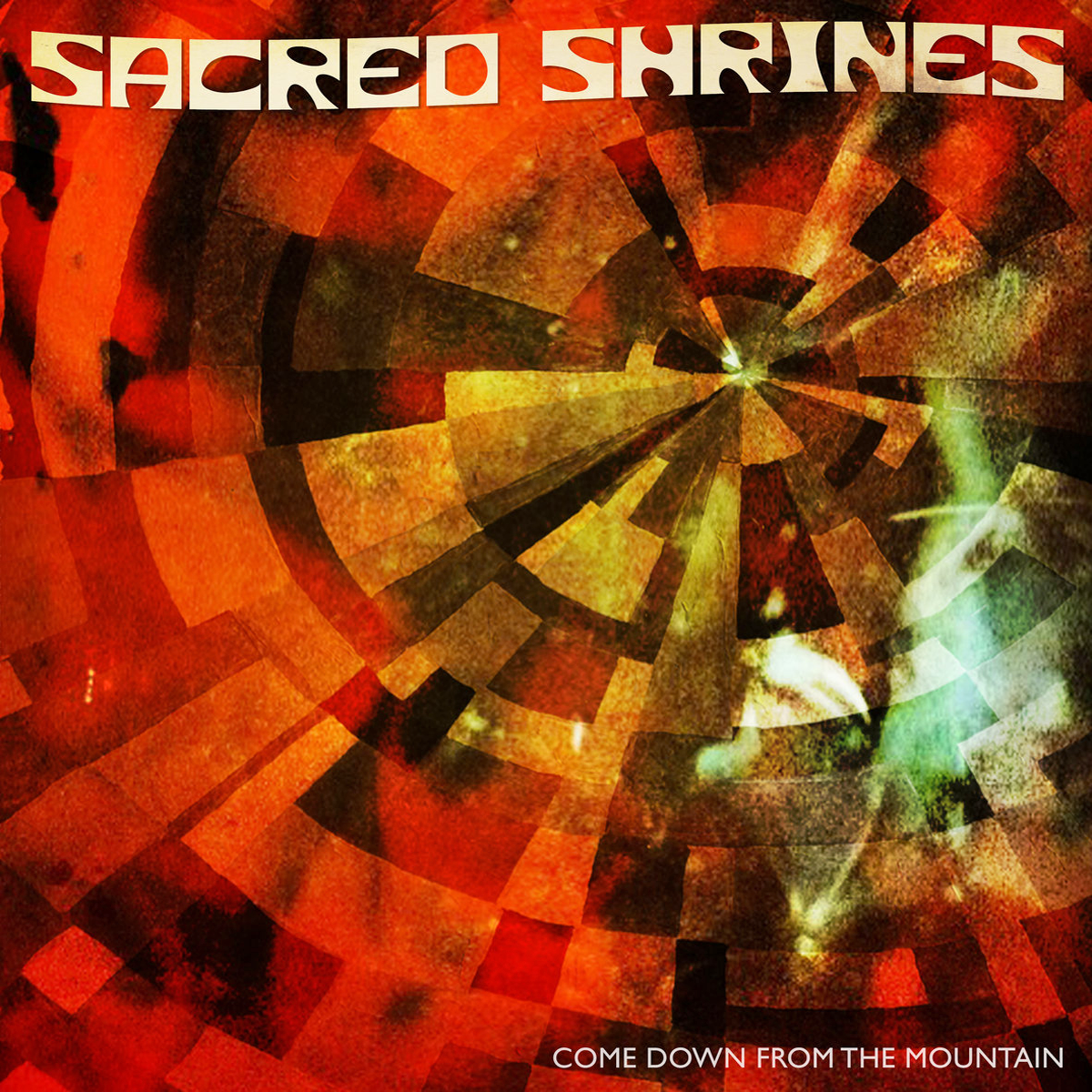Sacred Shrines- Come Down From The Mountain LP ~KILLER / RARE MIDNIGHT BLACK WAX LTD TO 100!