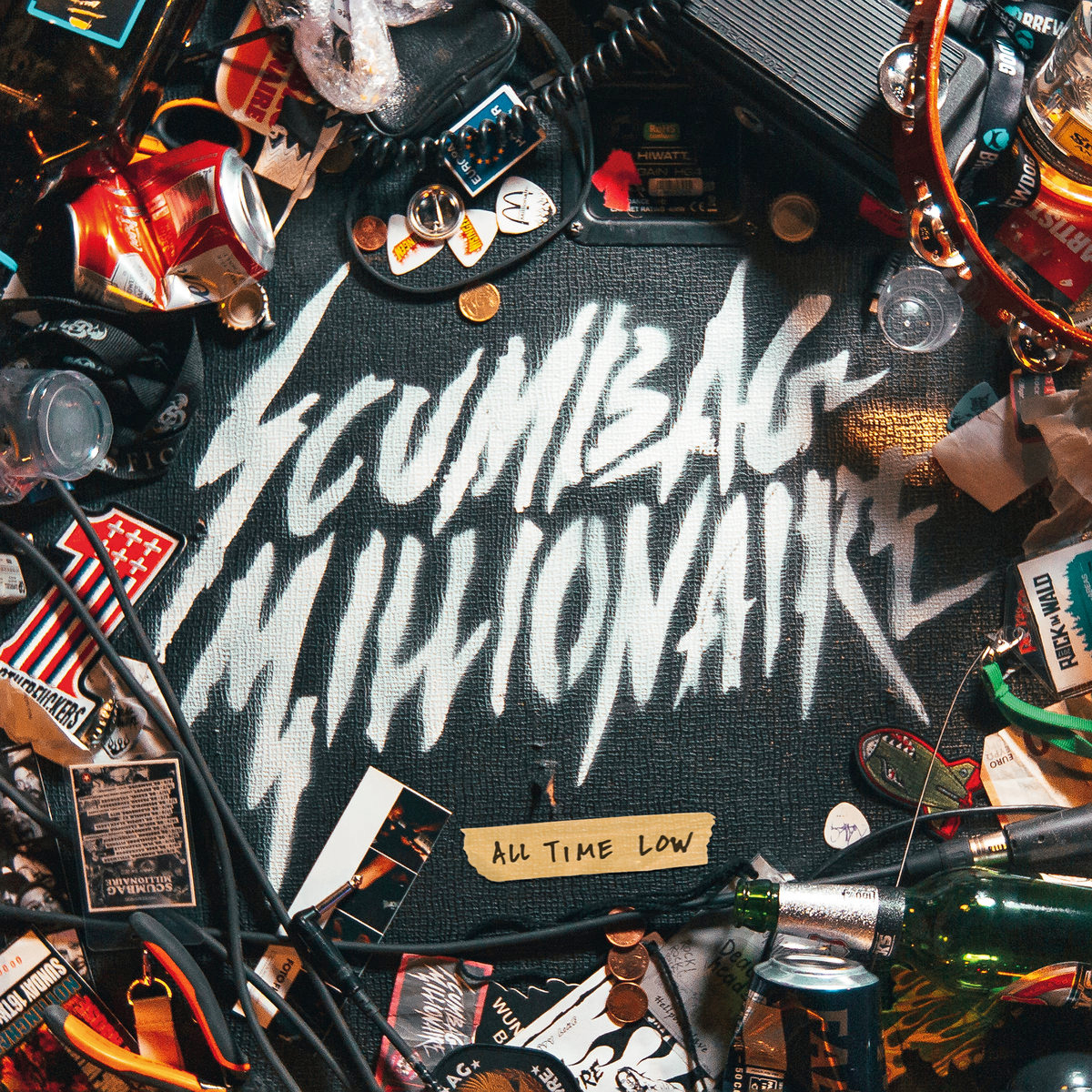 Scumbag Millionaire- All Time Low LP ~WITH GATEFOLD LP JACKET / HELLACOPTERS!