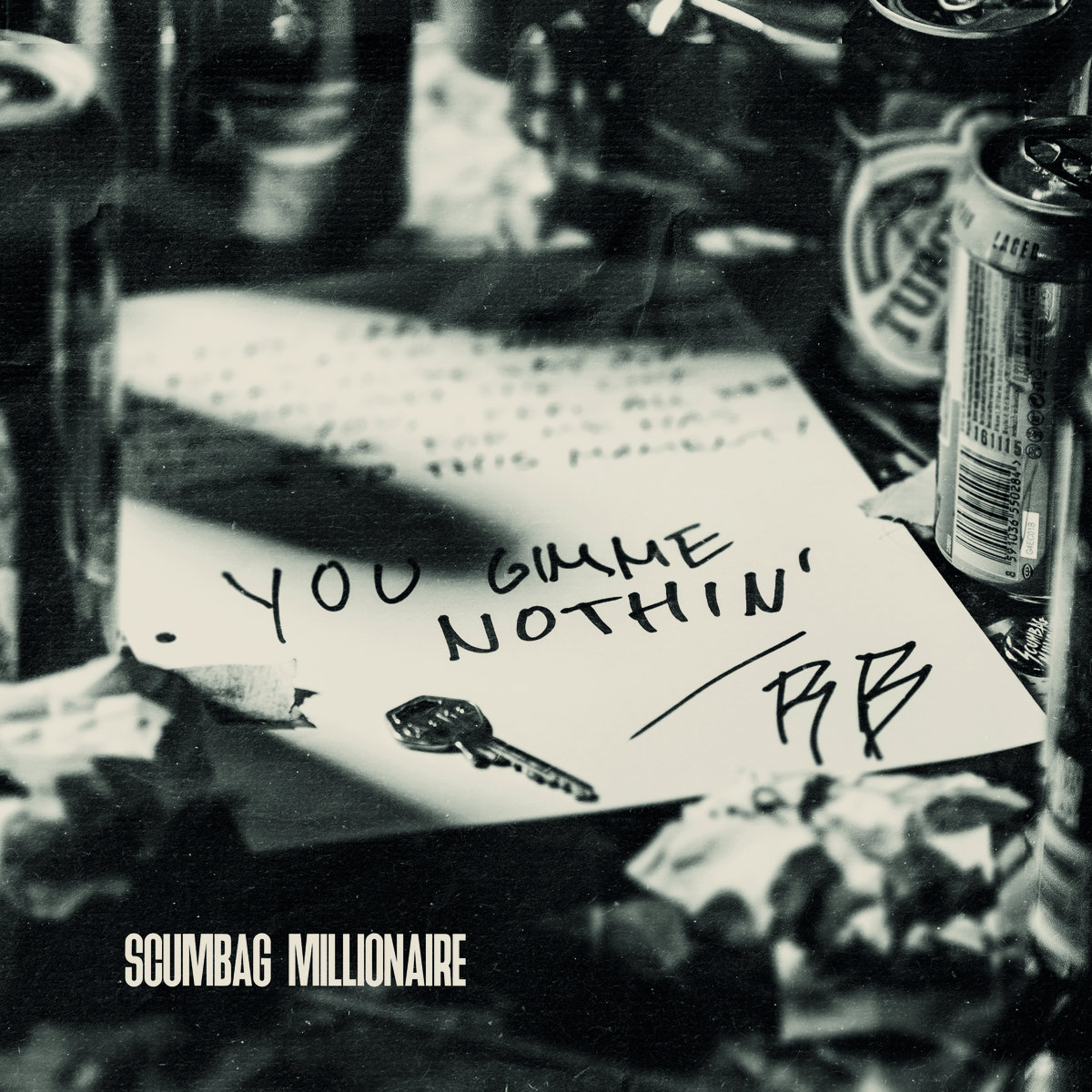 Scumbag Millionaire- You Gimme’ Nothing 7" ~HELLACOPTERS / RARE CLEAR WAX!