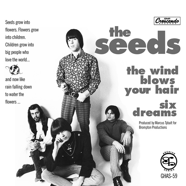 The Seeds- Wind Blows Your Hair 7"  ~REISSUE!