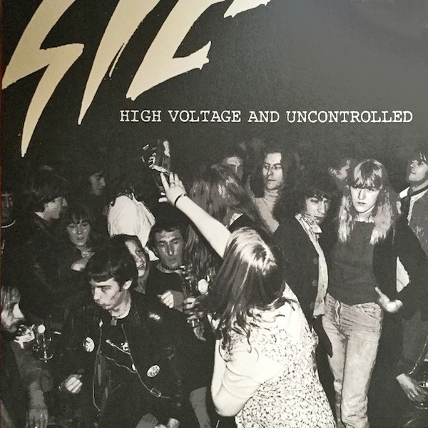 Sic- High Voltage And Uncontrolled LP ~RARE 1977 BELGIAN PUNK W/ 4 PAGE BOOKLET!