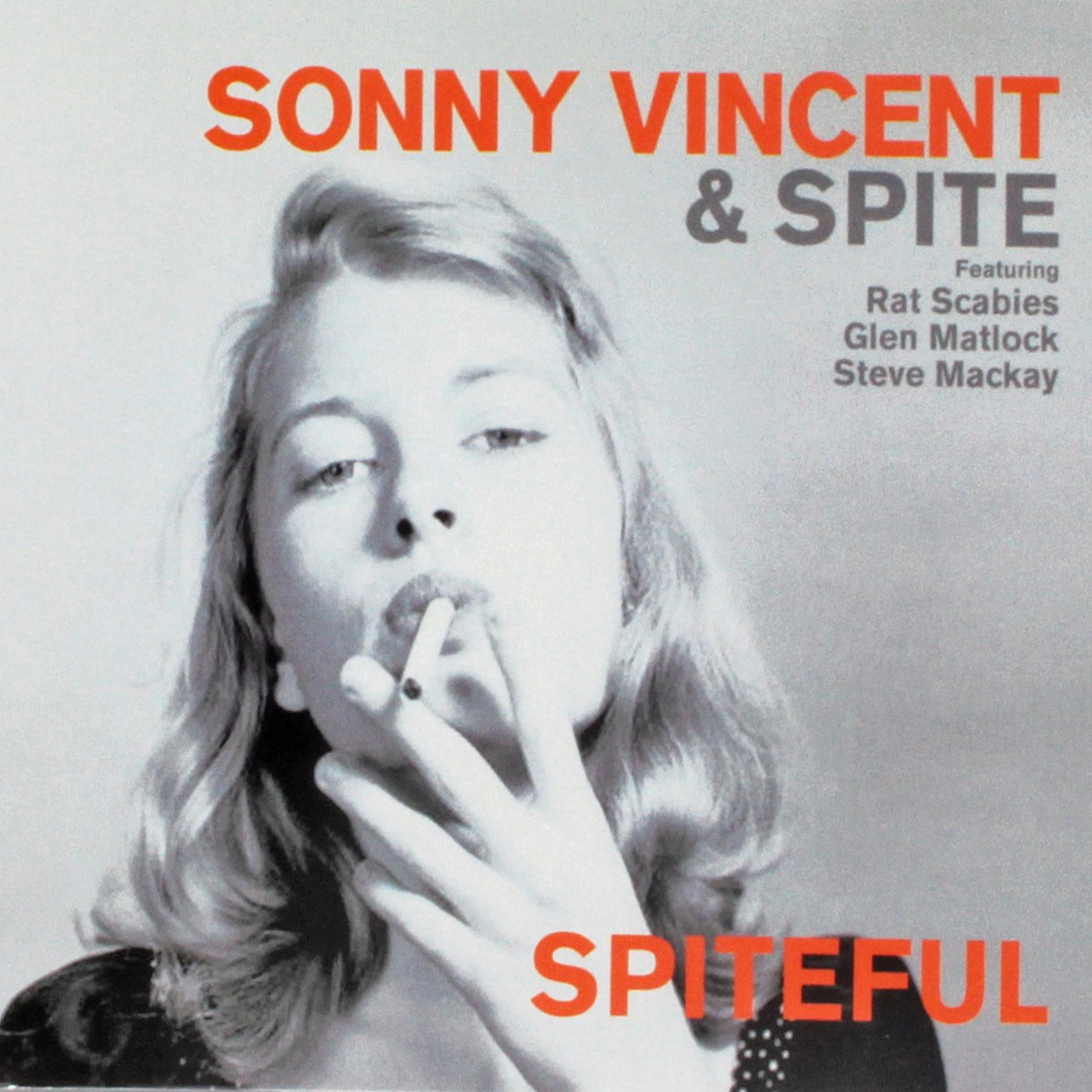 Sonny Vincent & Spite- Spiteful CD ~W/ RAT SCABIES + GLEN MATLOCK!