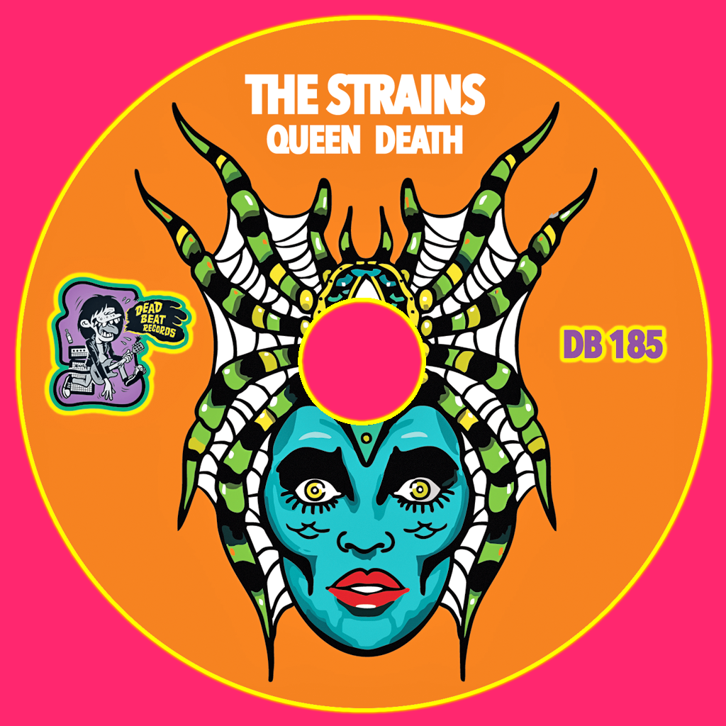 The Strains- Queen Death CD ~W/ 2 UNRELEASED BONUS TRACKS!