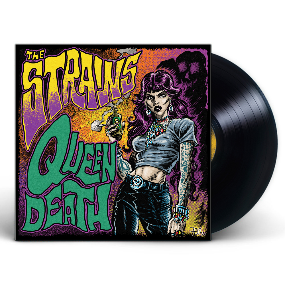 The Strains- Queen Death LP ~BLACK WAX!