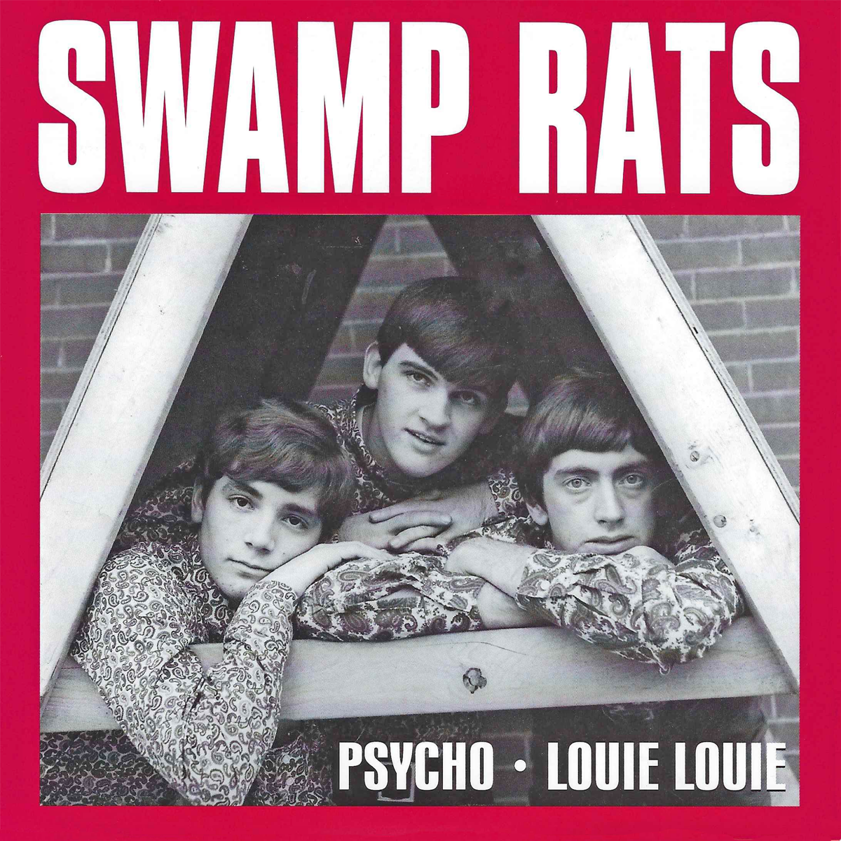 Swamp Rats- Psycho 7” ~REISSUE / RARE YELLOW WAX!