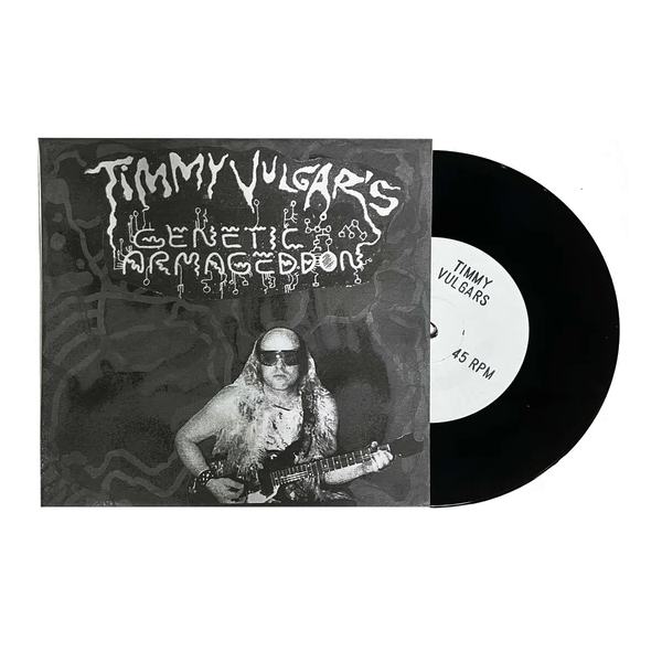 Timmy Vulgar's Genetic Armageddon- Zeta Reticuli 7" ~EX CLONE DEFECTS / HUMAN EYE!