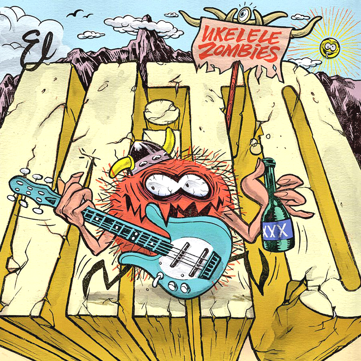 Ukelele Zombies- El Mito LP ~W/ GATEFOLD COVER : THE ROUTES!