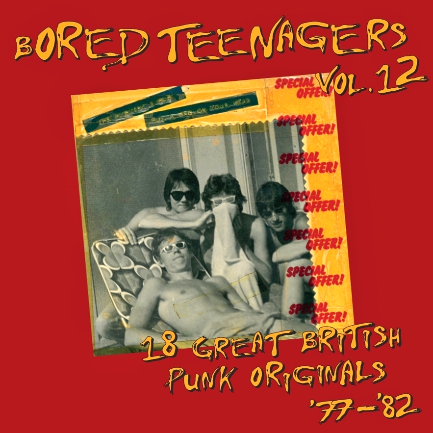 V/A- Bored Teenagers Vol. 12 LP ~REISSUE W/ 16 PAGE BOOKLET!