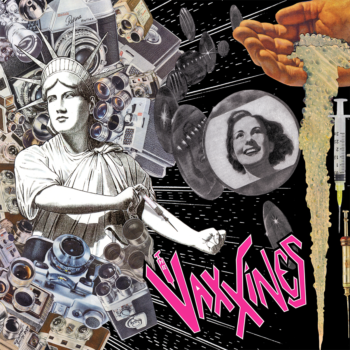 The Vaxxines- S/T CD ~WITH BONUS TRACK / EX STRYCHNINE + ECONOCHRIST!