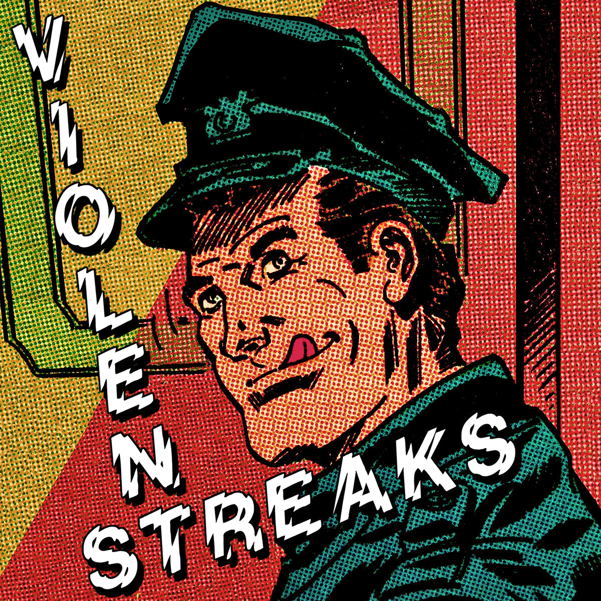 Violent Streaks- S/T LP ~LOS REACTORS / EX GAGGERS!