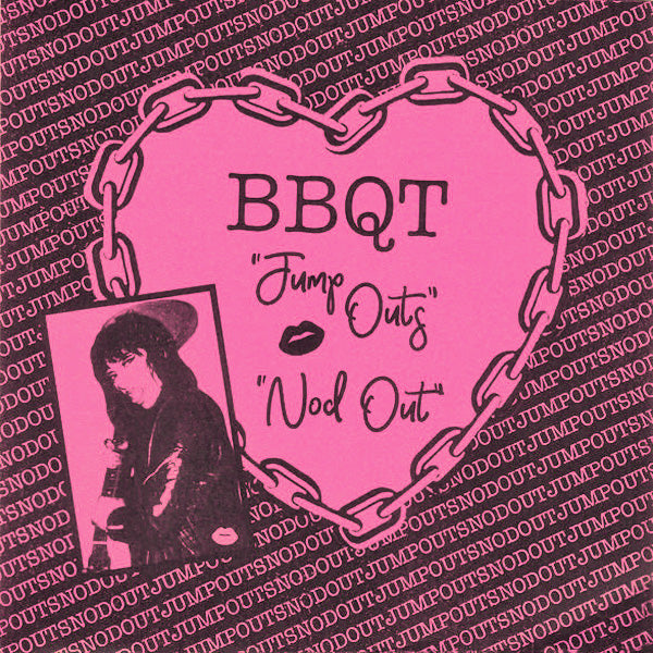 BBQT / Appaloosa- Split 7" ~RARE PINK AND BLACK COVER / OUT OF RRINT!