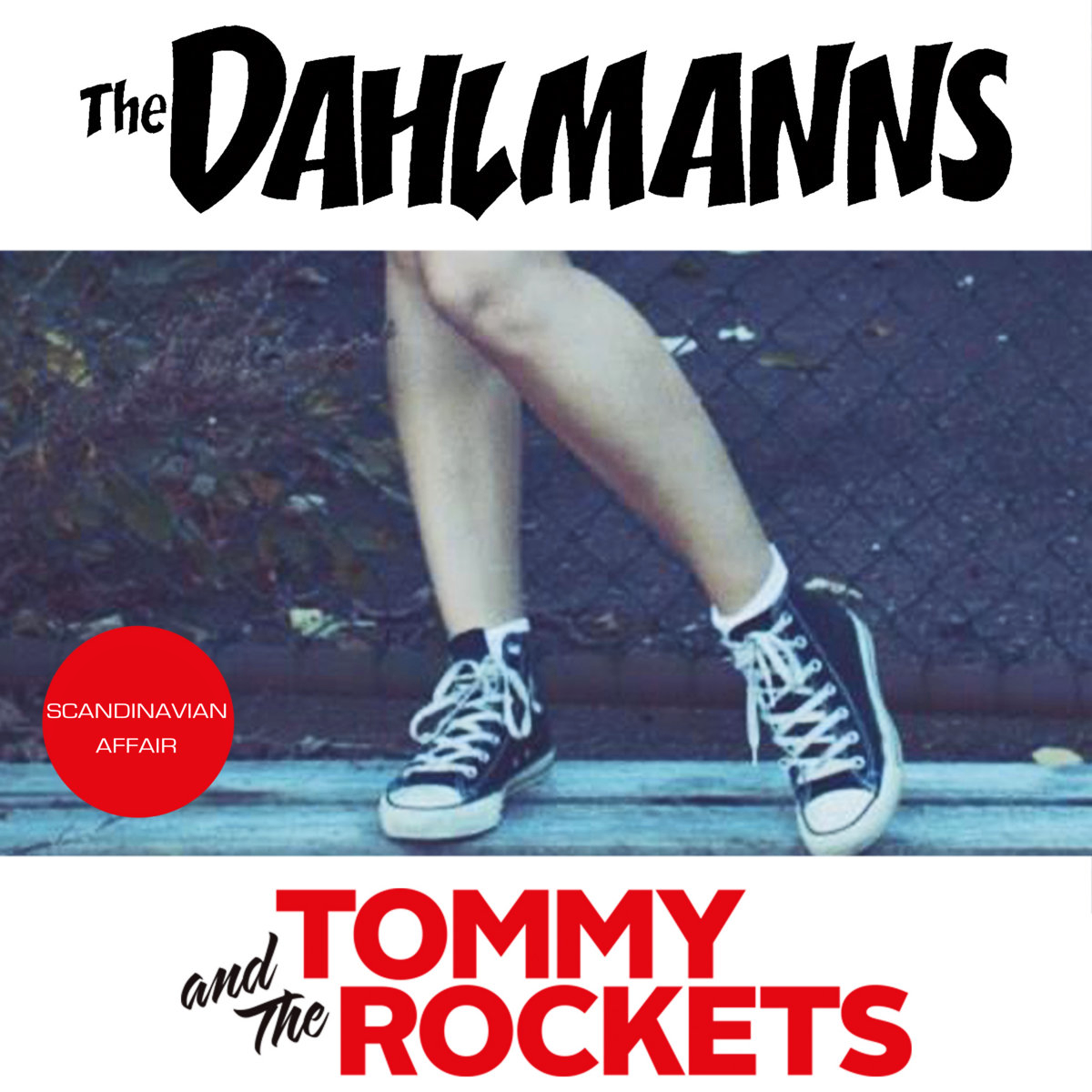 The Dahlmanns / Tommy And The Rockets- Scandinavian Affair 7" ~GHOST HIGHWAY RECORDINGS!