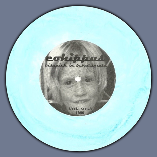 Eohippus / Lonely Planet Boy- Split 7” ~BLUE SWIRL WAX!