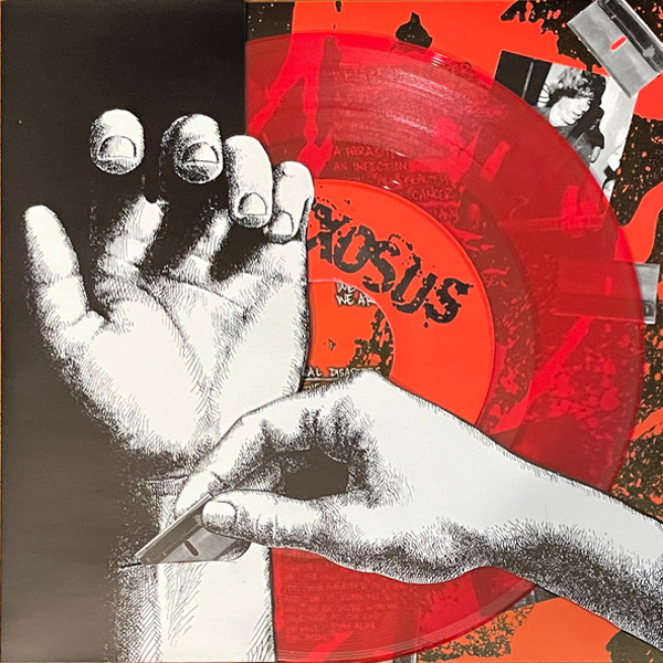 Exosus- Feed The Furnace 7" ~200 PRESSED ON RED WAX!