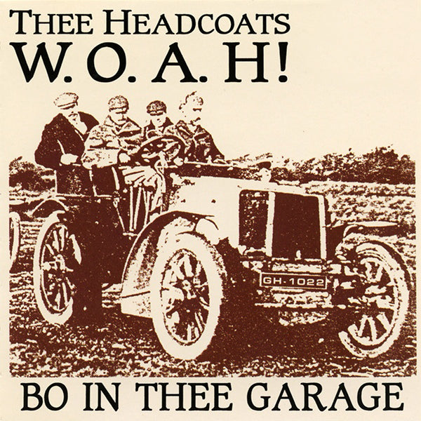 Thee Headcoats- WOAH Bo In Thee Garage LP ~REISSUE / RARE BABY BLUE WAX LTD TO 100!