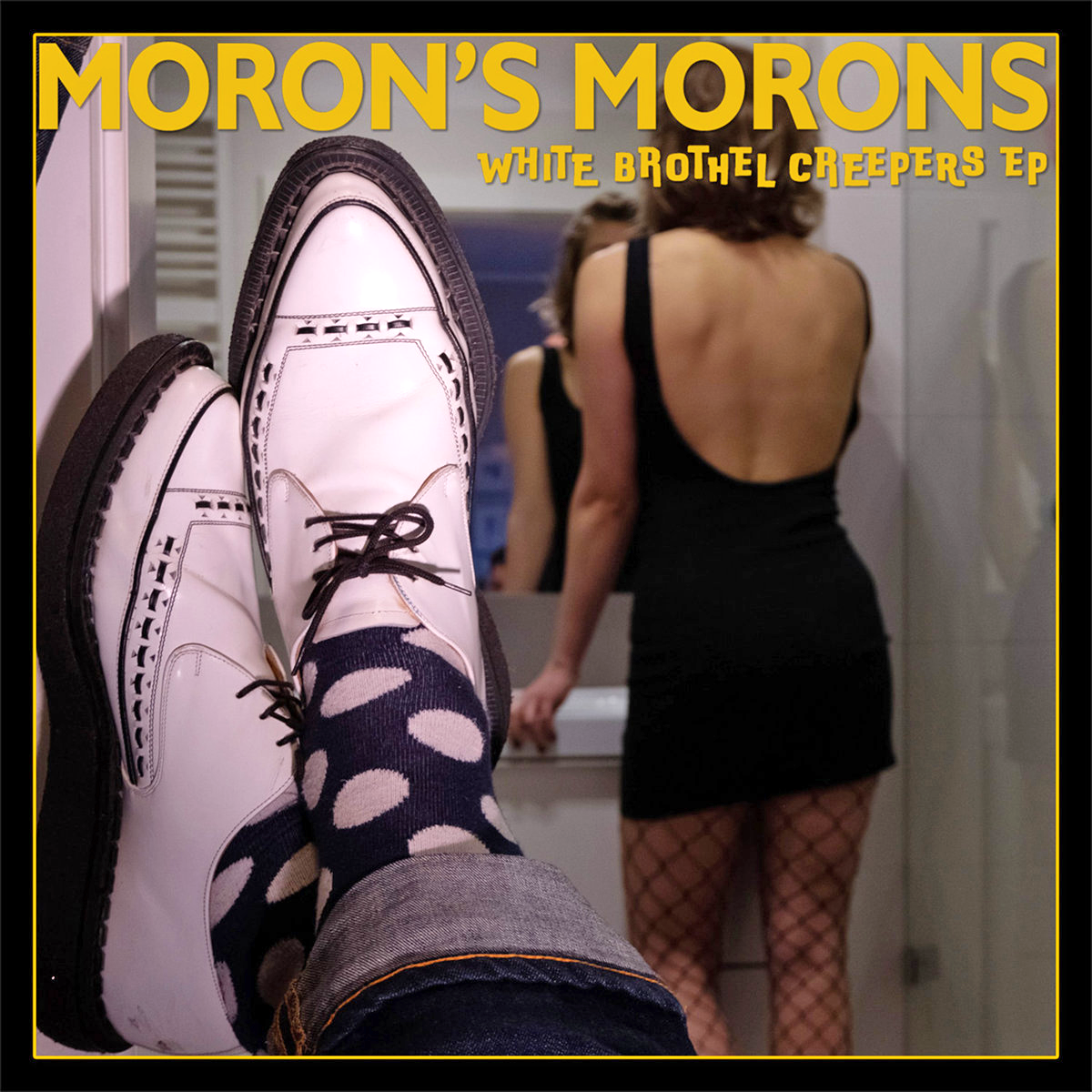 Moron’s Morons- White Brothel Creeper 7" ~NEW BOMB TURKS / WANDA RECORDS!
