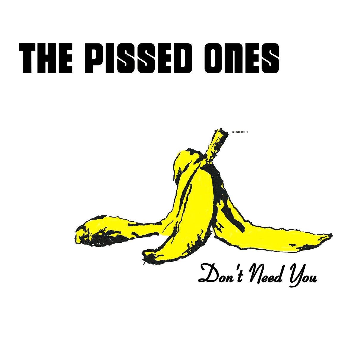 The Pissed Ones- Don’t Need You LP ~BRIEFS / STITCHES!