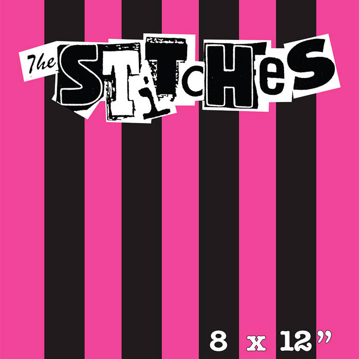The Stitches- 8 x 12 LP ~ REISSUE: RARE BLACK AND PINK SPLATTERED WAX!