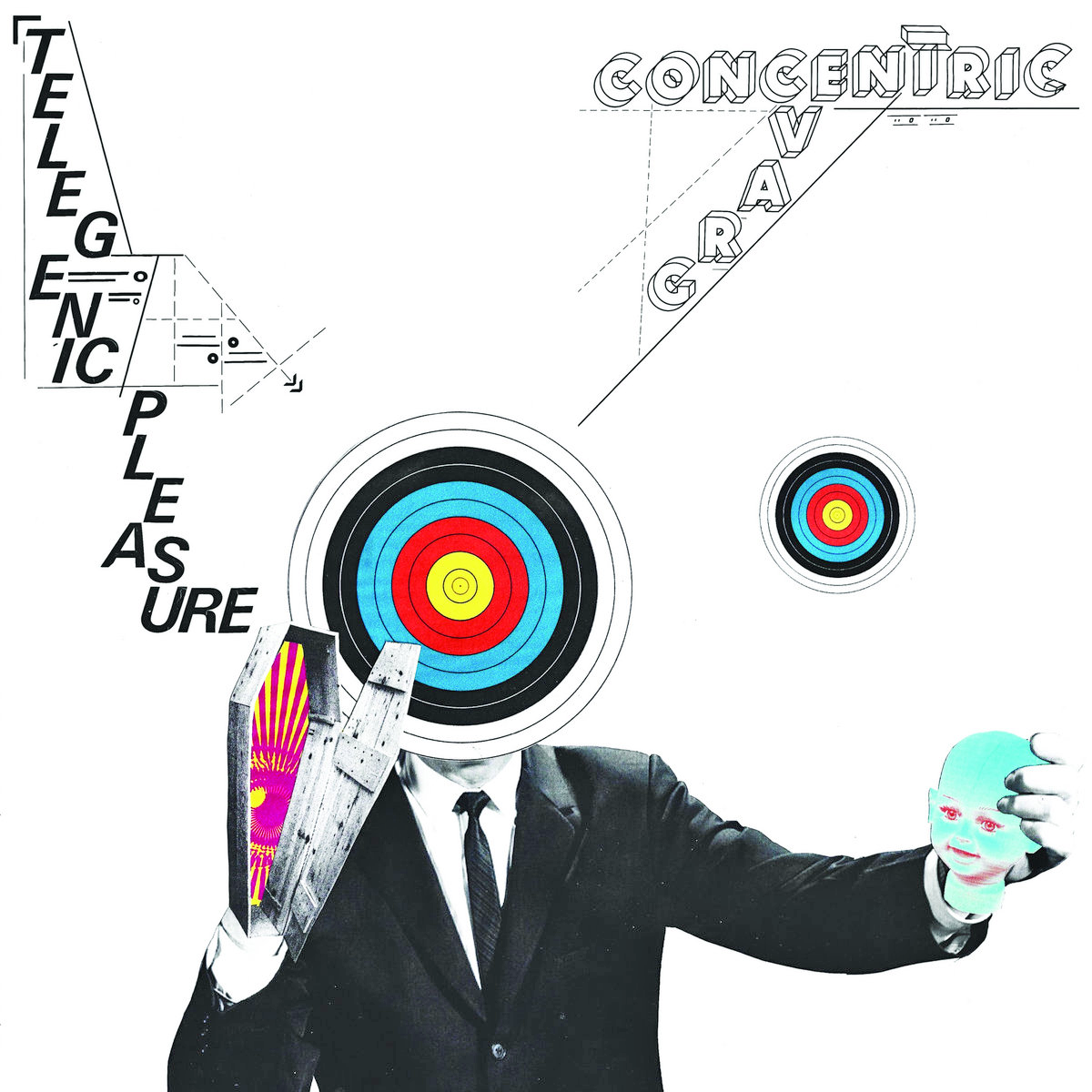 Telegenic Pleasure- Concentric Grave LP ~EX GAGGERS!