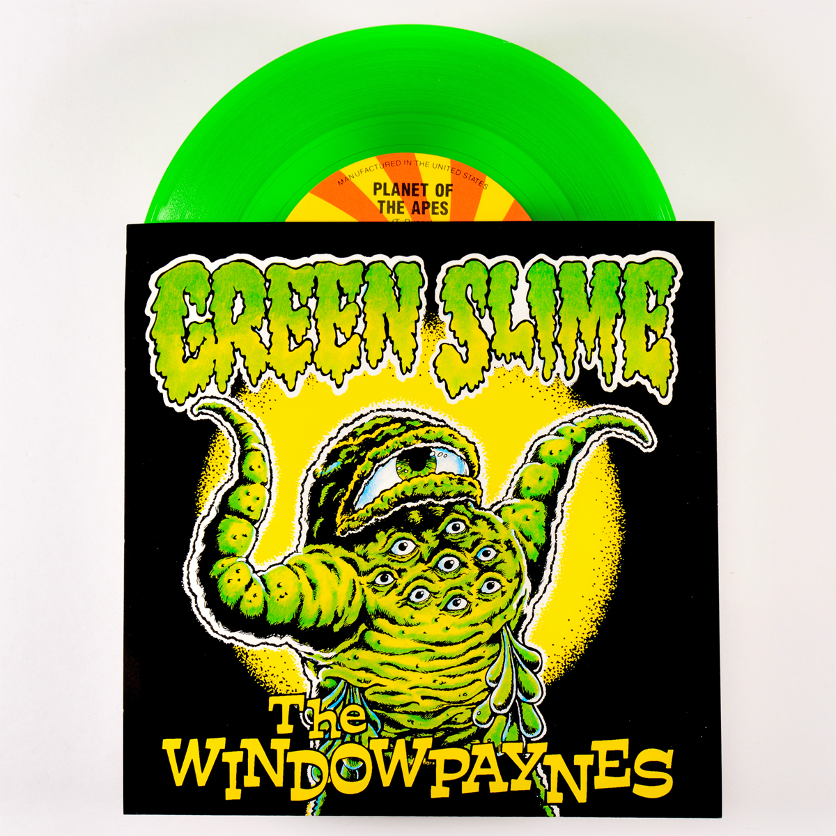Windowpaynes- Green Slime 7” ~SLIME GREEN WAX!