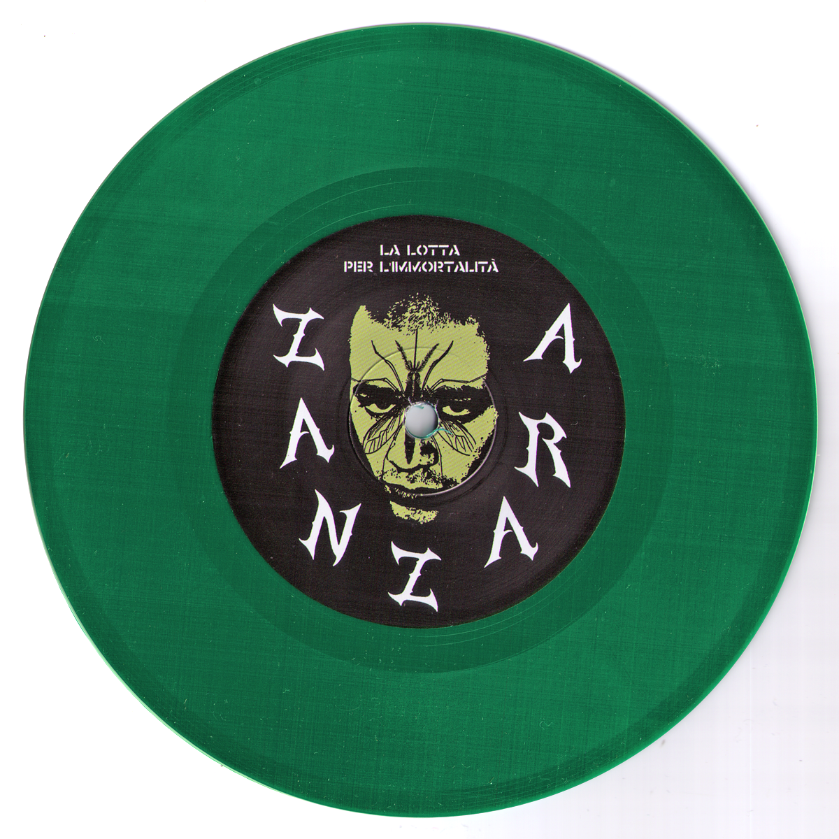Zanzara- La Lotta Per L'Immortalità 7" ~RARE GREEN WAX / EX GAGGERS!